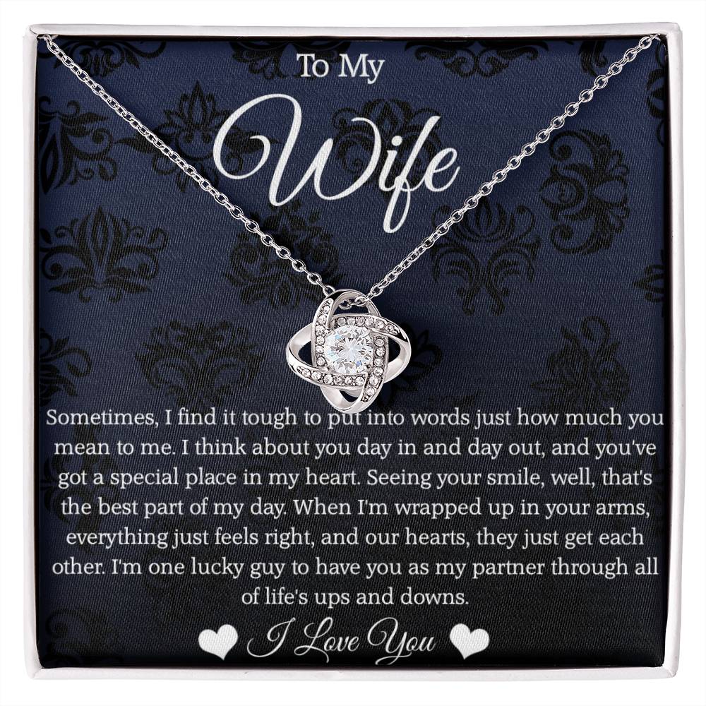 To My Wife - It's Hard To Put Into Words