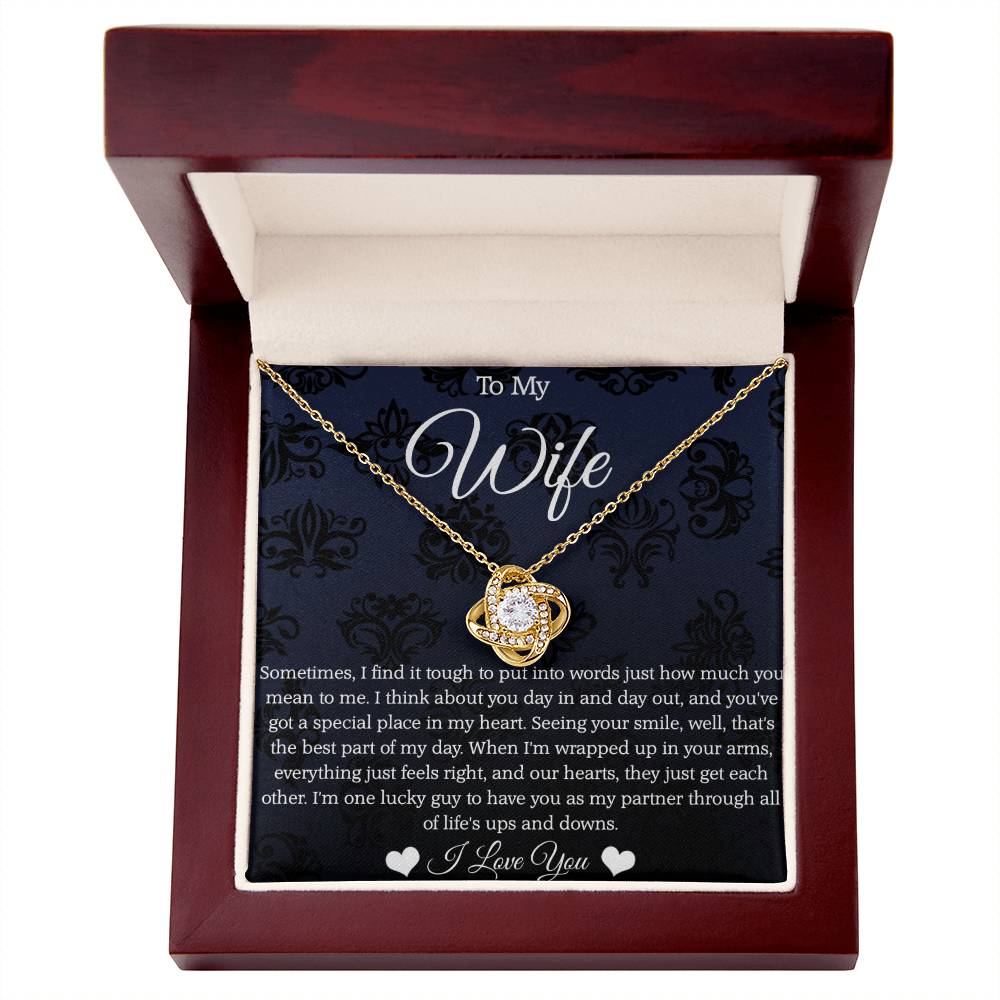 To My Wife - It's Hard To Put Into Words