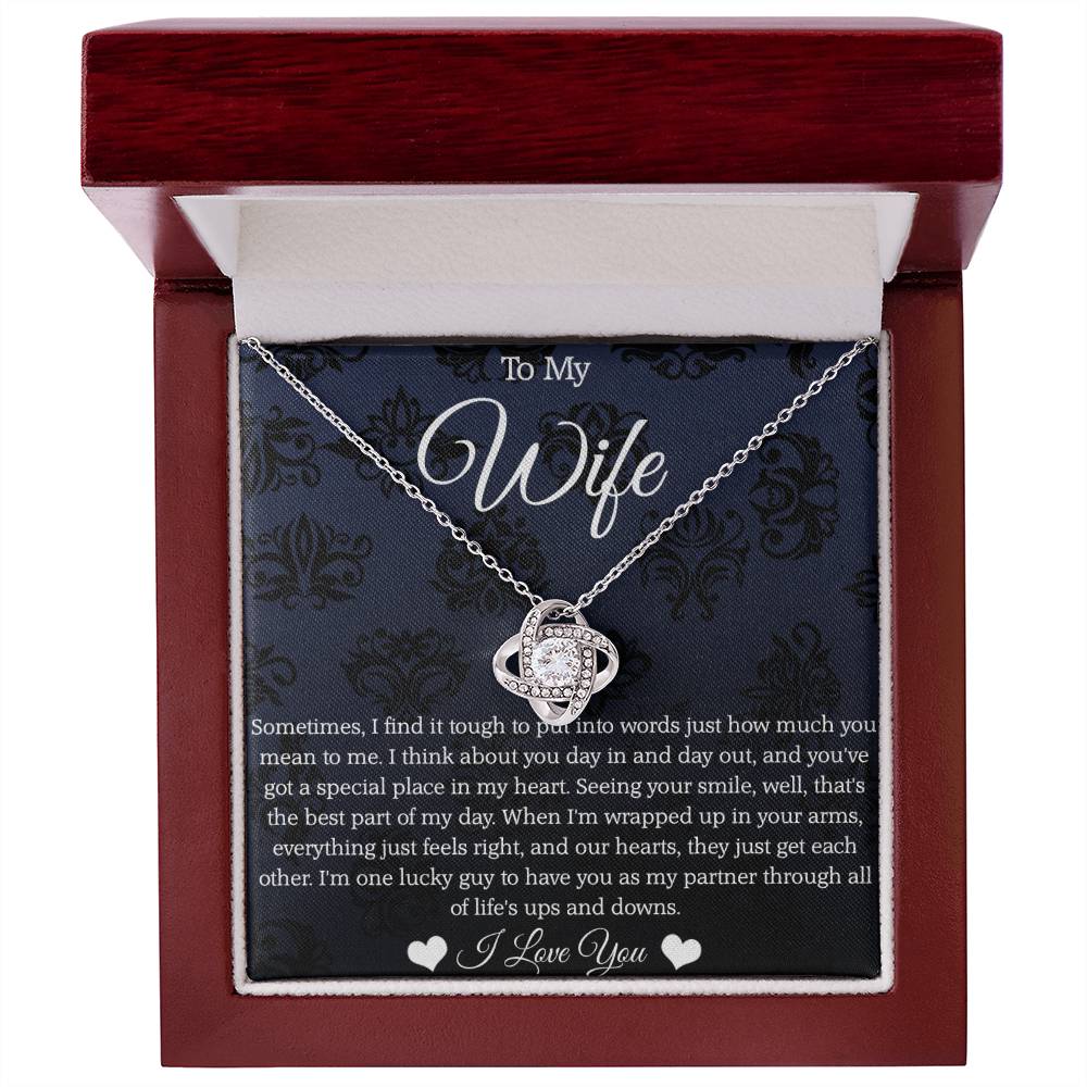 To My Wife - It's Hard To Put Into Words