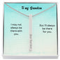 To My Grandson